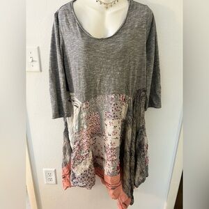 Sundance patchwork mini dress